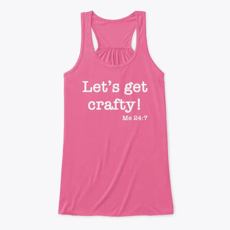 Let's Get Crafty - Light Text